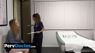 Pervdoctor - curvy young needs special approach and lets her physician and nurse to take care of her