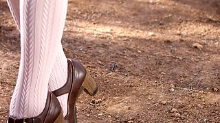 Close up teen masturbation