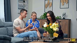 Mommy4k. she must never know what we just did in mommy's bedroom