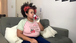 BBW Farting and Burping While I Watch TV