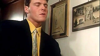 Sexy secretary loves hard anal sex