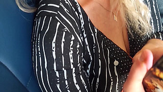 Mature Blonde Wife Enjoys Sex