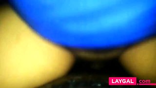 Pregnant girl cheats with brother-in-law and makes him cum.