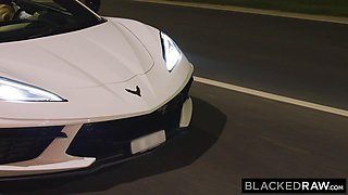 BLACKEDRAW Curvy Blonde Bonni Gets The BBC Ride Of Her Life - Joss Lescaf