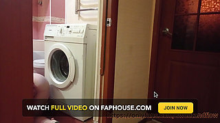 Wife cheats on husband at party and cuckold is watching