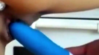 Intense Anal Pleasure: Dildo Fun with a Plugged Ass by Sexydea