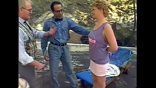 Granny Love Outdoor Orgy - Candy Cooze & Cumisha Amado Blowjob & Pussy Eating