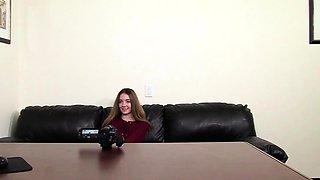 Sexy teen fingered hard and licked after using dildo