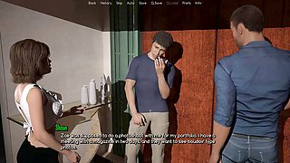 Married woman Erotictalker does an erotic photoshoot for a porn magazine and shares it with her husband