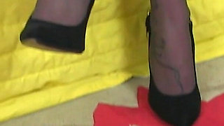 Horny Blonde Housewife Suzie Stone Plays with Her Natural Boobs & Pussy