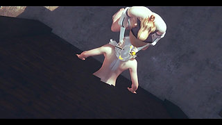 Genshin Impact Hentai - Ningguang Sucks off Jean Futanari - Japanese Asian Manga Anime Game Porn