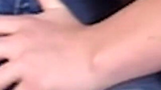 Petite White Girl Riding His BBC