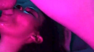 Young Amateur Black Girl Face Fucked, Facial by Bwc