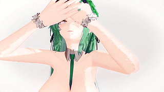 second Azur Lane Alsace - 1574517922 - Soft Green Hair Color Edit Smixix