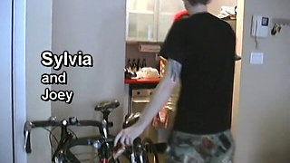 Emo Chick Sylvia Takes Joey's Cock in the Shower