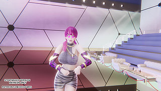 MMD MAMAMOO - Starry Night Evelynn Sexy Kpop Dance League of Legends Hentai Uncensored 4K 60FPS