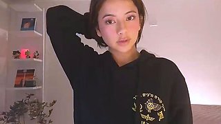 Shy brunette homemade amateur webcam teen