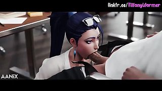 TiffanyWarmer Gangbanged in Class for Cheating - Anal Blowjob Creampie Hardcore