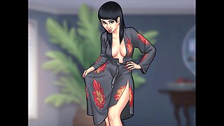 Sexy Korean babe in a world of hentai