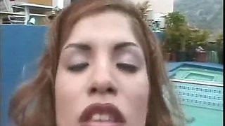 Latin Pool BBC: Blowjob, Cowgirl  Missonary Porn
