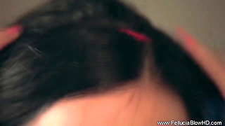 Irrestible blowjob from a gorgeous girl