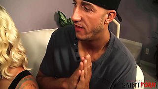 Angel And Chris Discovers Babysitters Secret With Mae Olsen And Angel Vain