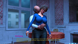 Awam-style Game - Being a Wife (v1.220p) - P5 - She Becomes a Filthy Cheating Wife - First Time She Lets Goro Penetrate Her