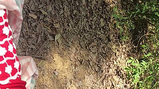 Landed and Fucked Girlfriend for Outdoor Sex