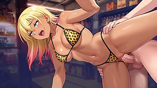 Hentai, adult visual novel, cartoon porn