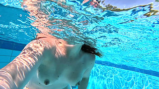Swimming Fetish - Underwater Swimming Naked