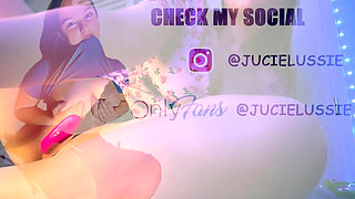 Fucking Pussy Close up. Creampie Tight Pussy. Cumming White