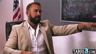 Latina and GF had to satysfy a teacher