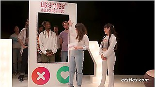 Tinder In Real Life - Whos Her Type Actually?