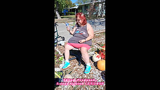 Nurse Vicki Is Sweating in the Garden