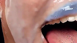 5555 Slaps Very Hard on My Face While I Swallow Your Balls Down My Throat