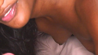 Indian Princess Kneels for Big White Dick