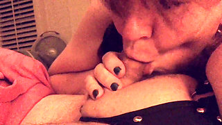 Granny Carmen's Throwback Closeup Cock Sucking Compilation