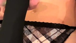 Christina Khalil Sexy Hitachi Pussy Masturbation Video