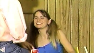 Hot brunette pornstar babe hardcore