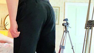 Tight ass amateur mature sucking and fucking outdoors