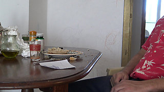 Kurdish Stepmother Cheating on Her Stepson in Istanbul - Turkish Porn Turbanli Anal Sex