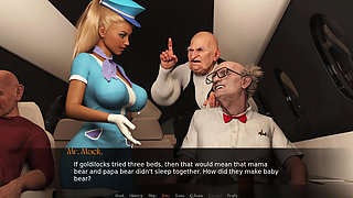 Sexy Young Big Tits Blonde Fucked by Several Ugly Oldmen