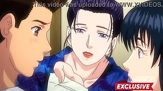 Step Aunt Catches Step Siblings Fucking in Uncensored Hentai - Big Tits & Creampie