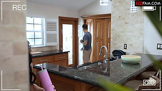 Stepbro Catches Stepsister Being A Cam Slut During Her Stream