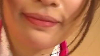 Dirty Asian Girls Scene-1 pretty Japanese Girl in Traditional Dress Fucking with Her Shaved Pussy