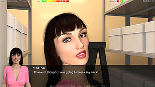 The Roommate: Boss Fucks His Slutty Secretary - Episode 15