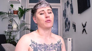 Raver Roommate Makes You a Human Ashtray While They Masturbate POV Domination