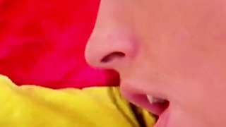 Skinny teen Sasha Natya is first fingered hard and then gets cock up her ass