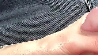 Sexy Barbie Gives a Selfie Blowjob in the Car and Gets Cum in Her Mouth