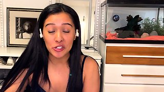 Lesbian massage amateurs finger passionately on table